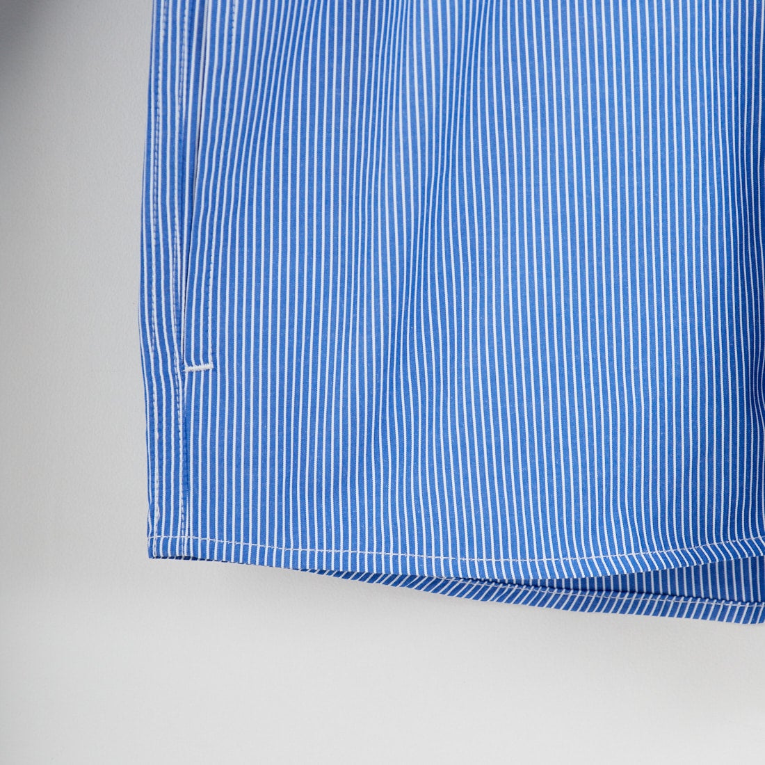 UNIVERSAL OVERALL [ユニバーサルオーバーオール] 別注 ビッグシルエット パジャマシャツ [U2611100IN-JF] BLUE ST2