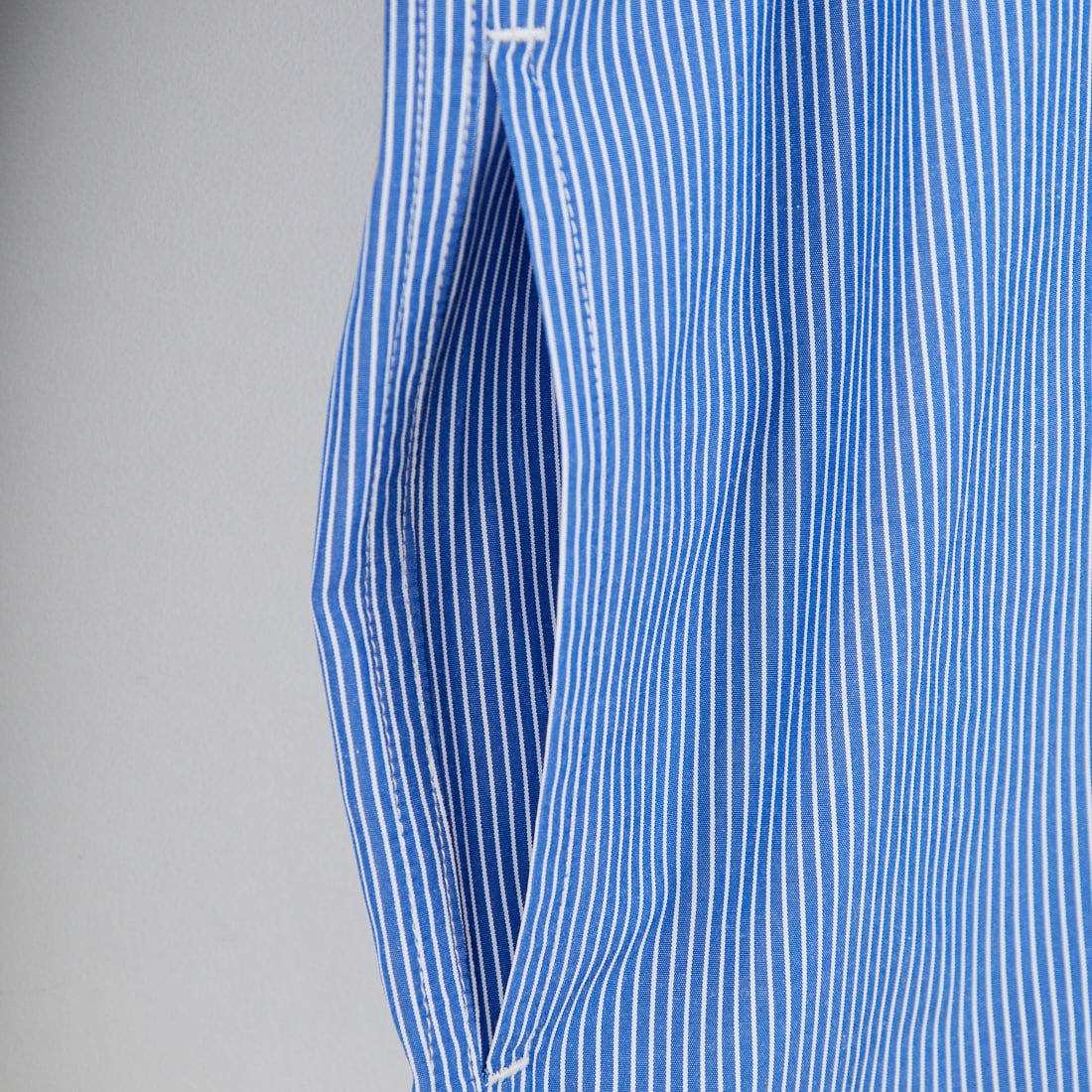 UNIVERSAL OVERALL [ユニバーサルオーバーオール] 別注 ビッグシルエット パジャマシャツ [U2611100IN-JF] BLUE ST2