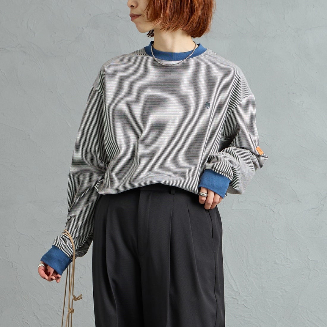 BRN.BGE&&モデル身長：158cm 着用サイズ：S&&