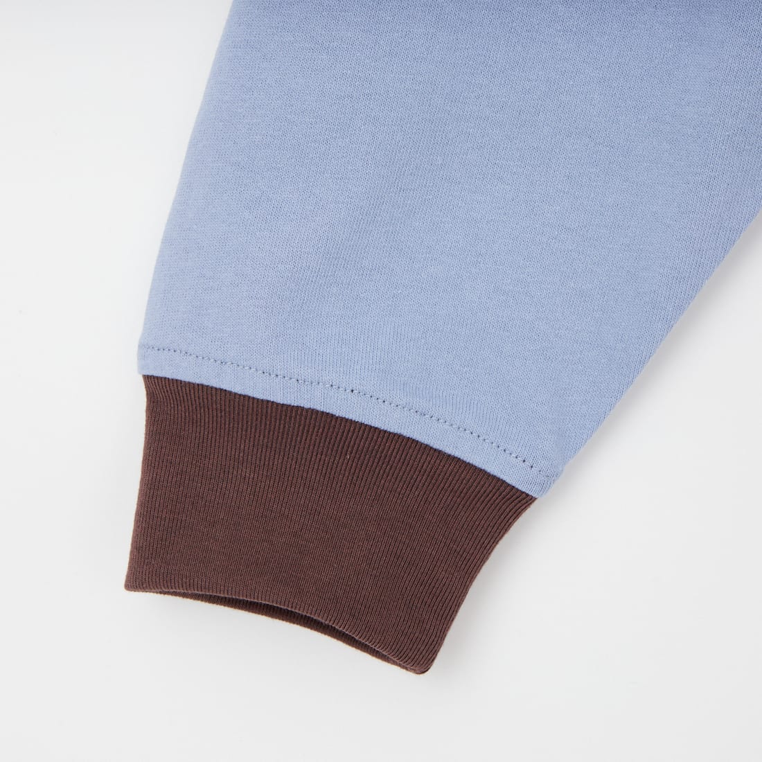 UNIVERSAL OVERALL [ユニバーサルオーバーオール] 別注 ワンポイントロゴ刺繍 ロングスリーブTシャツ [U2613215IN-JF] BGRY/BRN