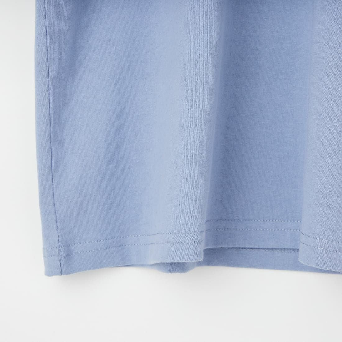 UNIVERSAL OVERALL [ユニバーサルオーバーオール] 別注 ワンポイントロゴ刺繍 ロングスリーブTシャツ [U2613215IN-JF] BGRY/BRN