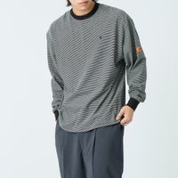 GRY.BLK&&モデル身長：179cm 着用サイズ：L&&