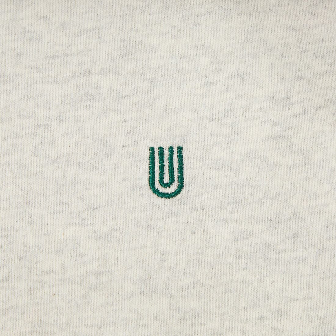 UNIVERSAL OVERALL [ユニバーサルオーバーオール] 別注 ワンポイントロゴ刺繍 ロングスリーブTシャツ [U2613215IN-JF] OAT/GRN