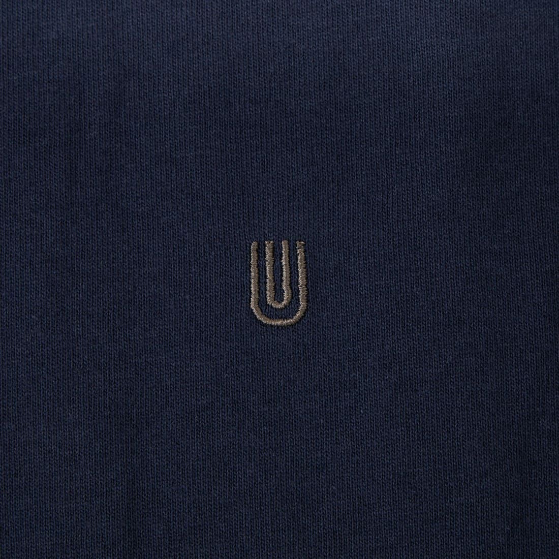 UNIVERSAL OVERALL [ユニバーサルオーバーオール] 別注 ワンポイントロゴ刺繍 ロングスリーブTシャツ [U2613215IN-JF] NVY/CHR