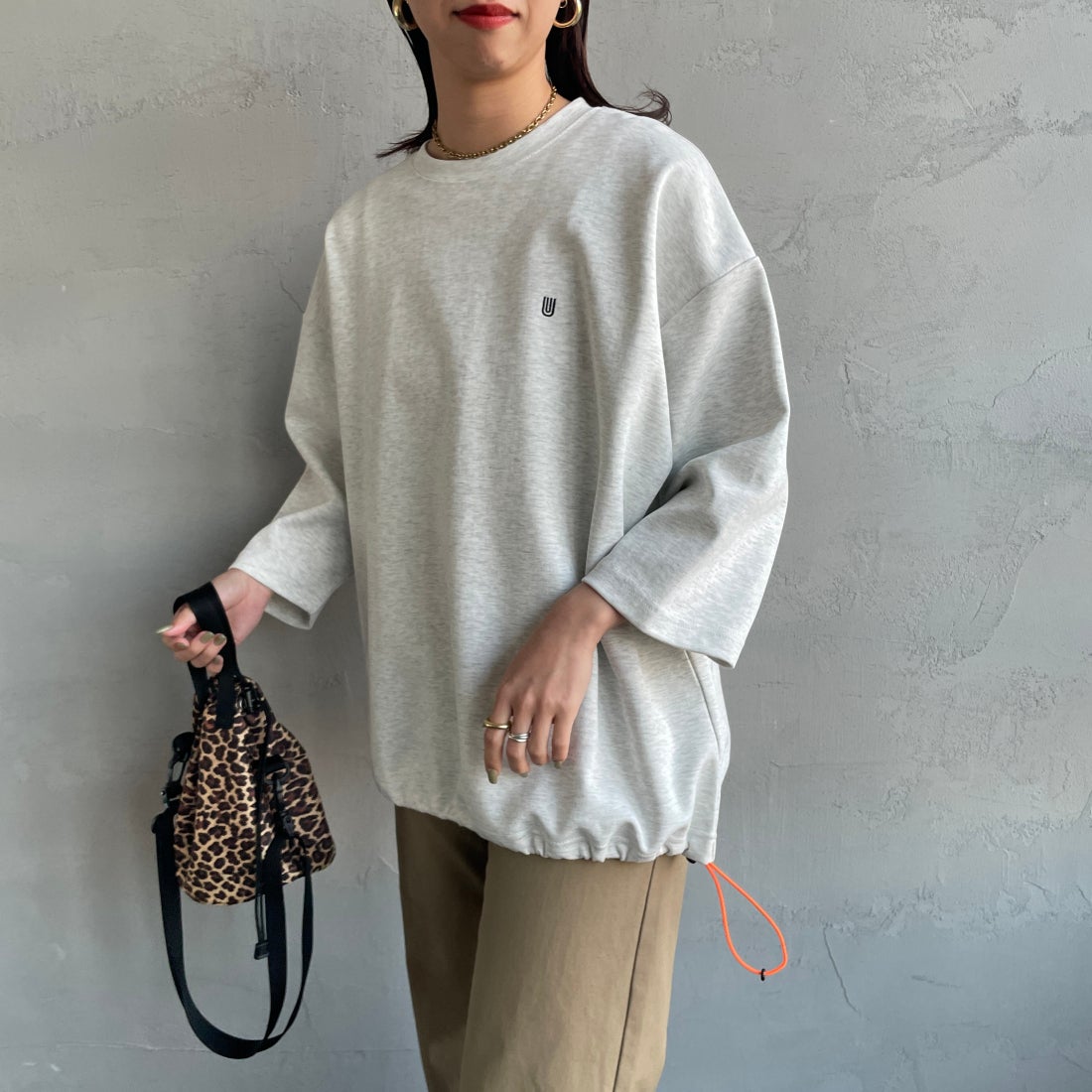 ASH&&モデル身長：163cm 着用サイズ：S&&