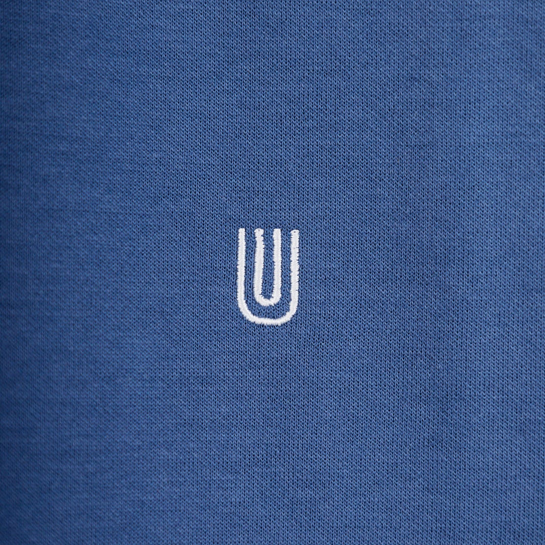 UNIVERSAL OVERALL [ユニバーサルオーバーオール] 別注 7分袖ドローコード付きポンチTシャツ [U2611280IN-JF] S.BLUE