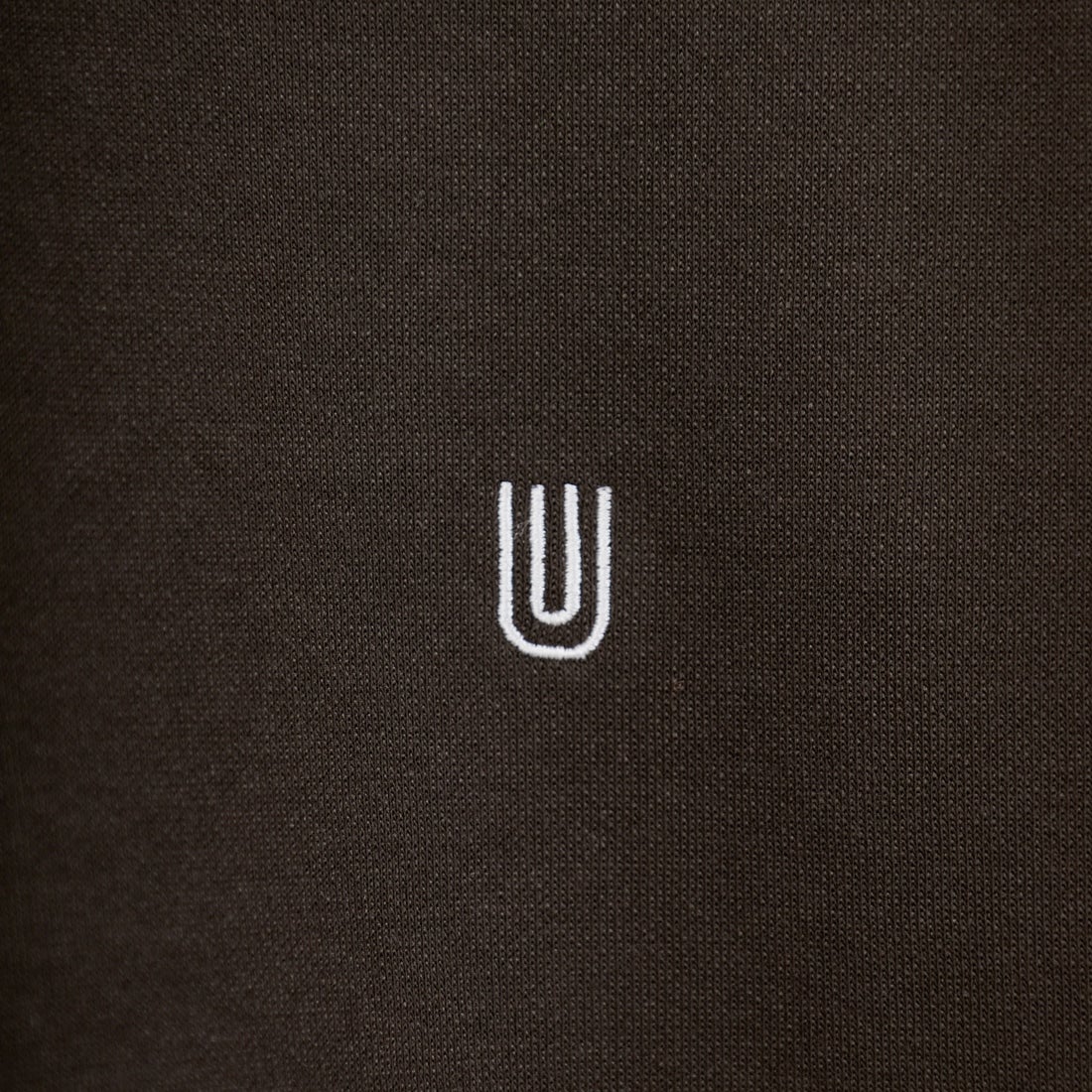 UNIVERSAL OVERALL [ユニバーサルオーバーオール] 別注 7分袖ドローコード付きポンチTシャツ [U2611280IN-JF] CHR BROWN