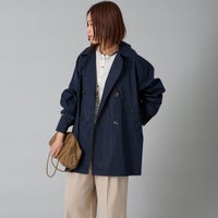 24 NAVY&&モデル身長：159cm 着用サイズ：F&&
