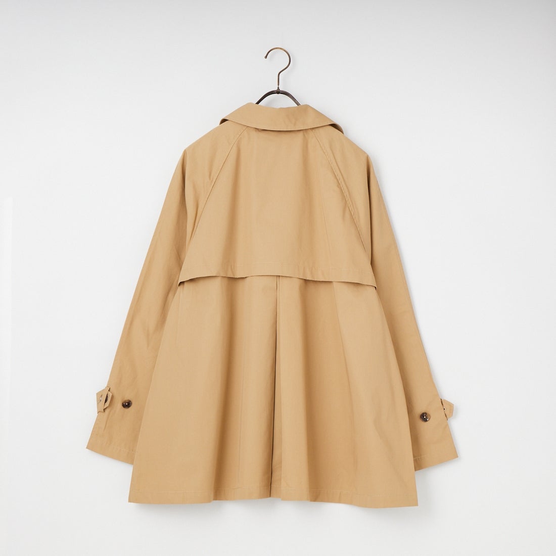 Jeans Factory Clothes [ジーンズファクトリークローズ] ミドル丈Aライントレンチコート [IN2-CT-6] 12 BEIGE