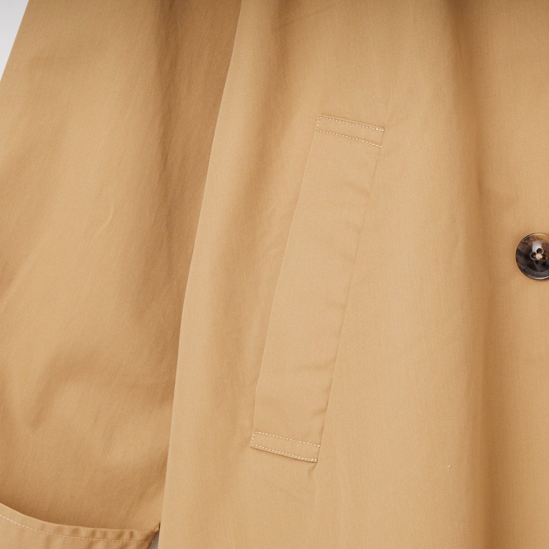 Jeans Factory Clothes [ジーンズファクトリークローズ] ミドル丈Aライントレンチコート [IN2-CT-6] 12 BEIGE