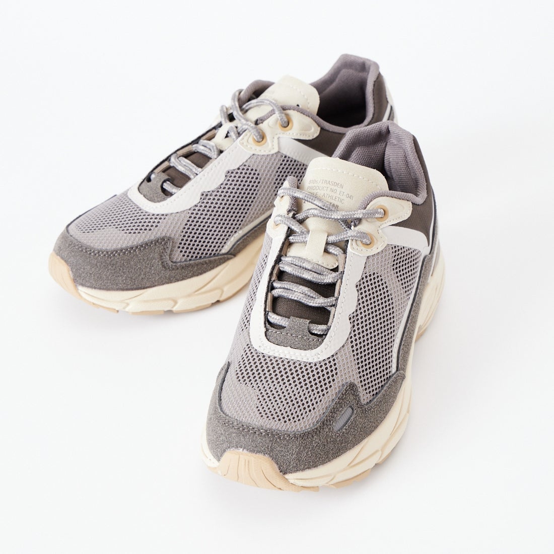 810s [エイトテンス] スニーカー [TRASDEN] BEIGE MULT