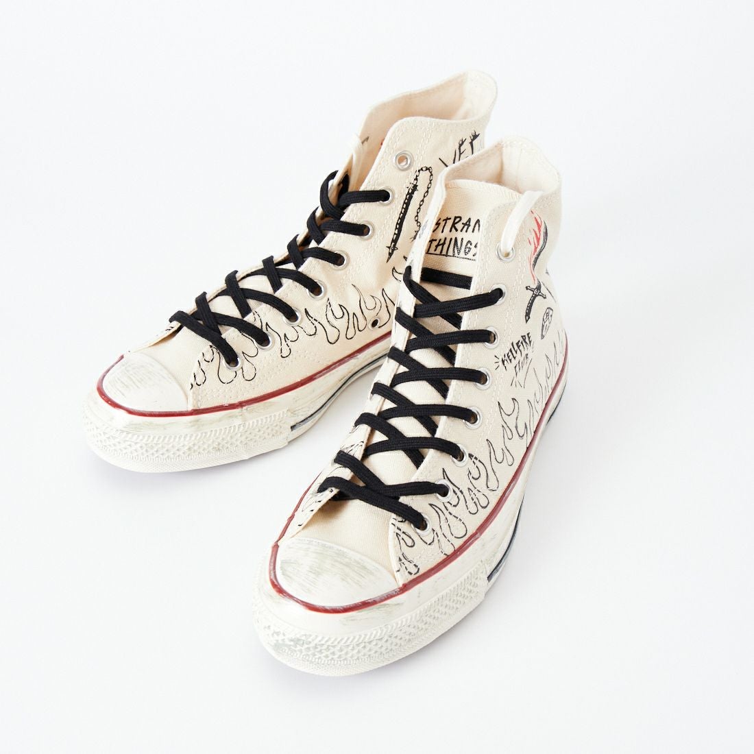 CONVERSE [コンバース] オールスター エイジド 87 HC HI / ストレンジャー シングス 5 [AS-AGED-87-HC-HI] ﾅﾁｭﾗﾙ