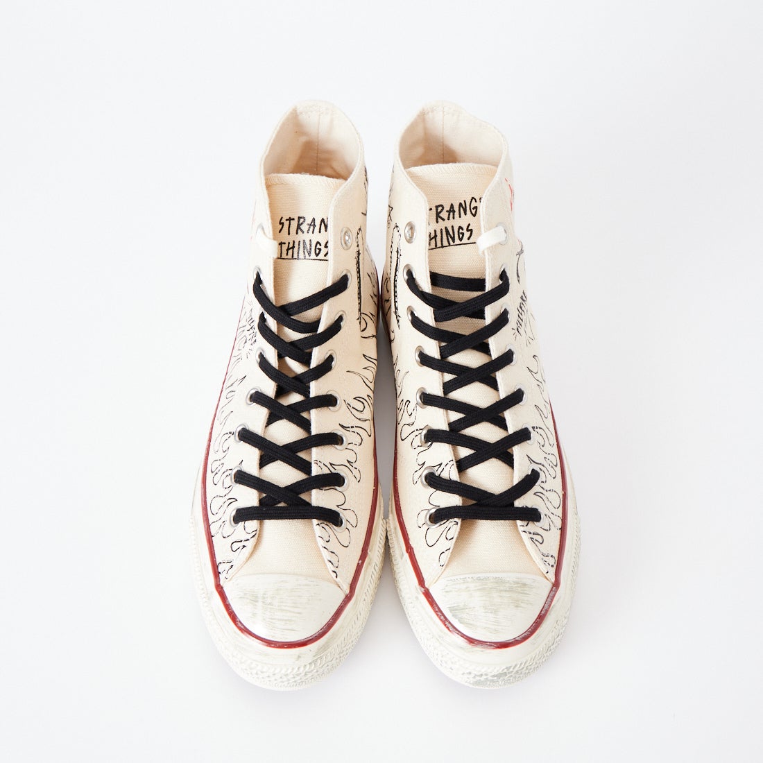 CONVERSE [コンバース] オールスター エイジド 87 HC HI / ストレンジャー シングス 5 [AS-AGED-87-HC-HI] ﾅﾁｭﾗﾙ