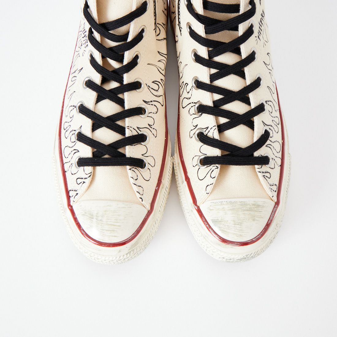 CONVERSE [コンバース] オールスター エイジド 87 HC HI / ストレンジャー シングス 5 [AS-AGED-87-HC-HI] ﾅﾁｭﾗﾙ