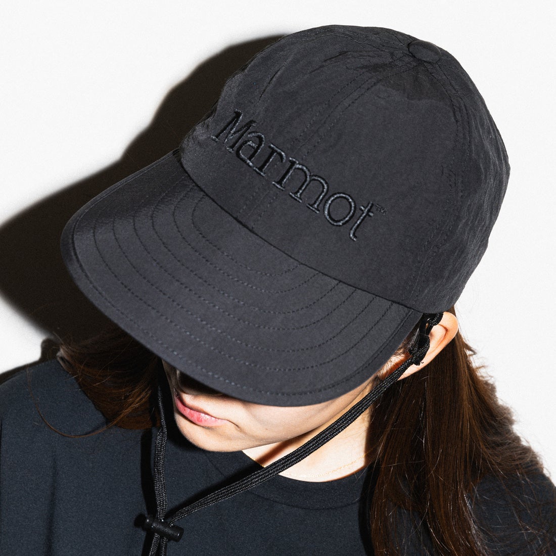 予約商品】Marmot [マーモット] 別注 ブランドロゴ ロングビルキャップ