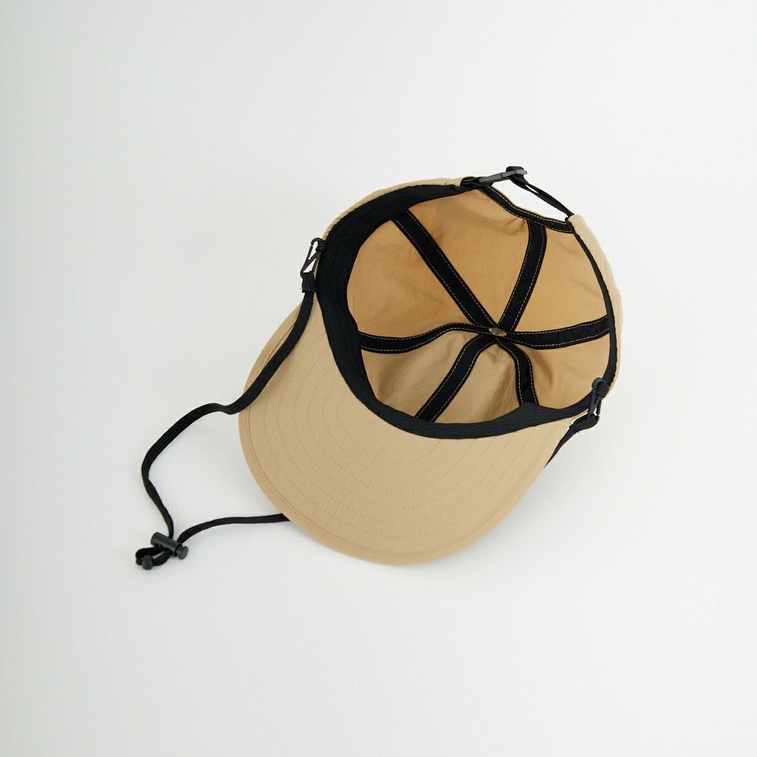 Marmot [マーモット] 別注 ブランドロゴ ロングビルキャップ [MTSS26UHG342IN-JF] LT.BEIGE