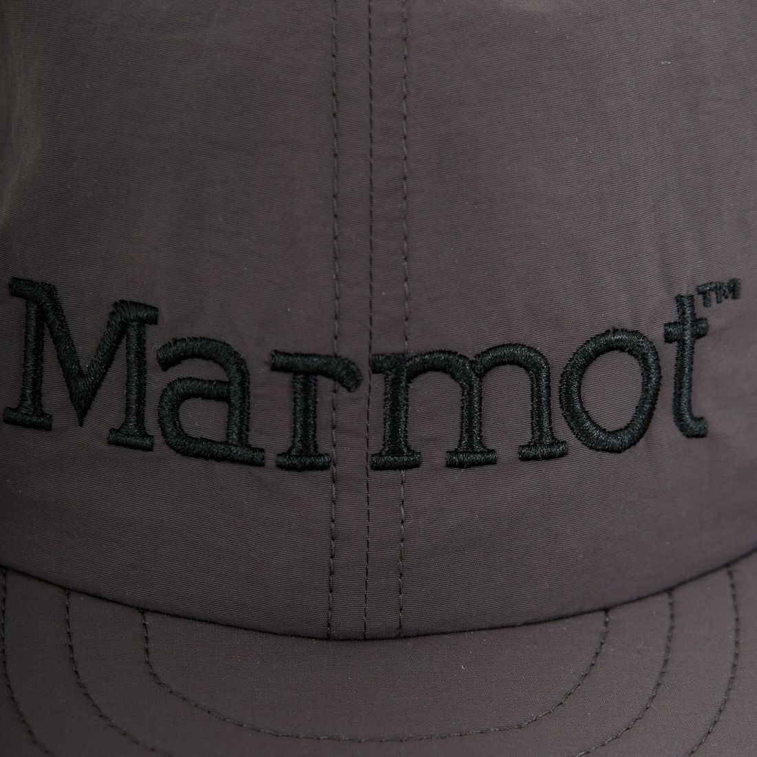 Marmot [マーモット] 別注 ブランドロゴ ロングビルキャップ [MTSS26UHG342IN-JF] CHARCOAL
