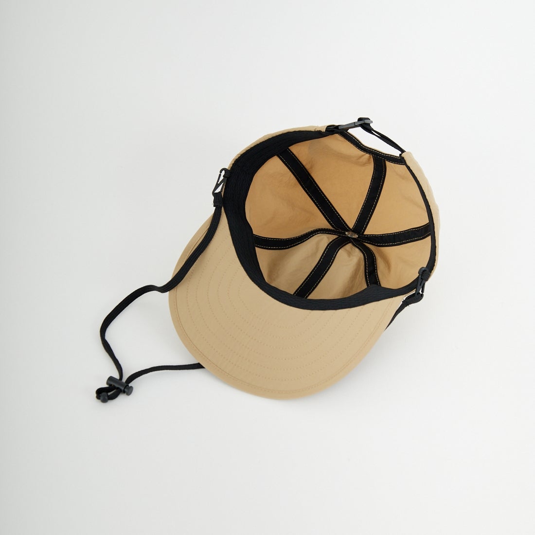 Marmot [マーモット] 別注 ブランドロゴ ロングビルキャップ [MTSS26UHG342IN-JF] LT.BEIGE