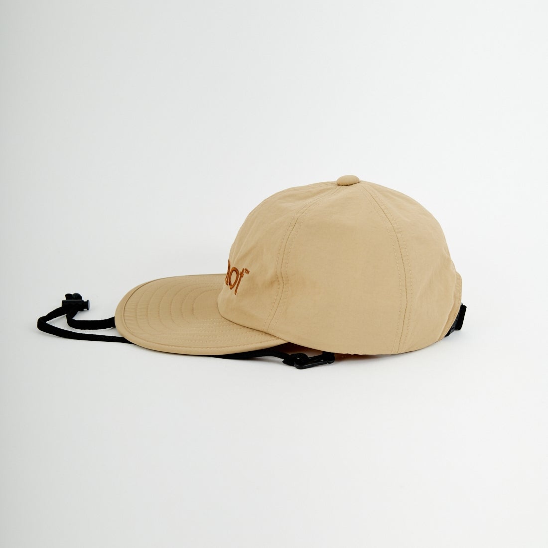 Marmot [マーモット] 別注 ブランドロゴ ロングビルキャップ [MTSS26UHG342IN-JF] LT.BEIGE