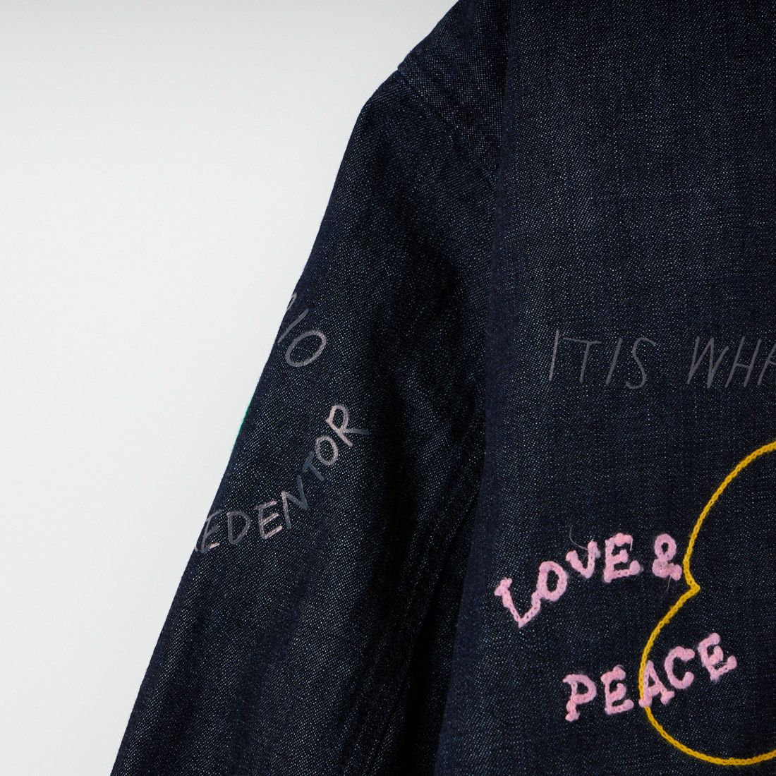 HELLO CALIF [ハローカリフ] デニムファティーグジャケット [661020] NAVY