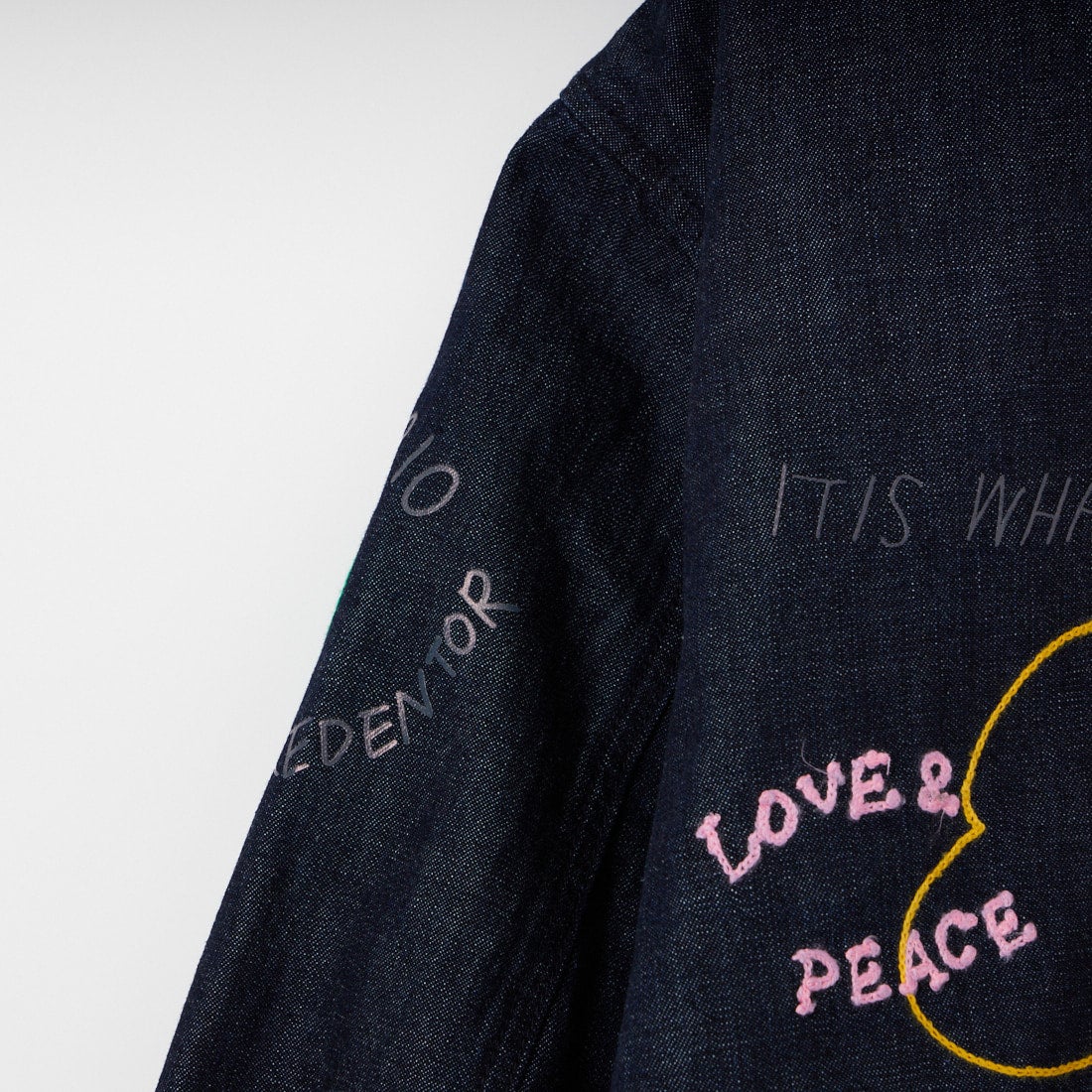 HELLO CALIF [ハローカリフ] デニムファティーグジャケット [661020] NAVY