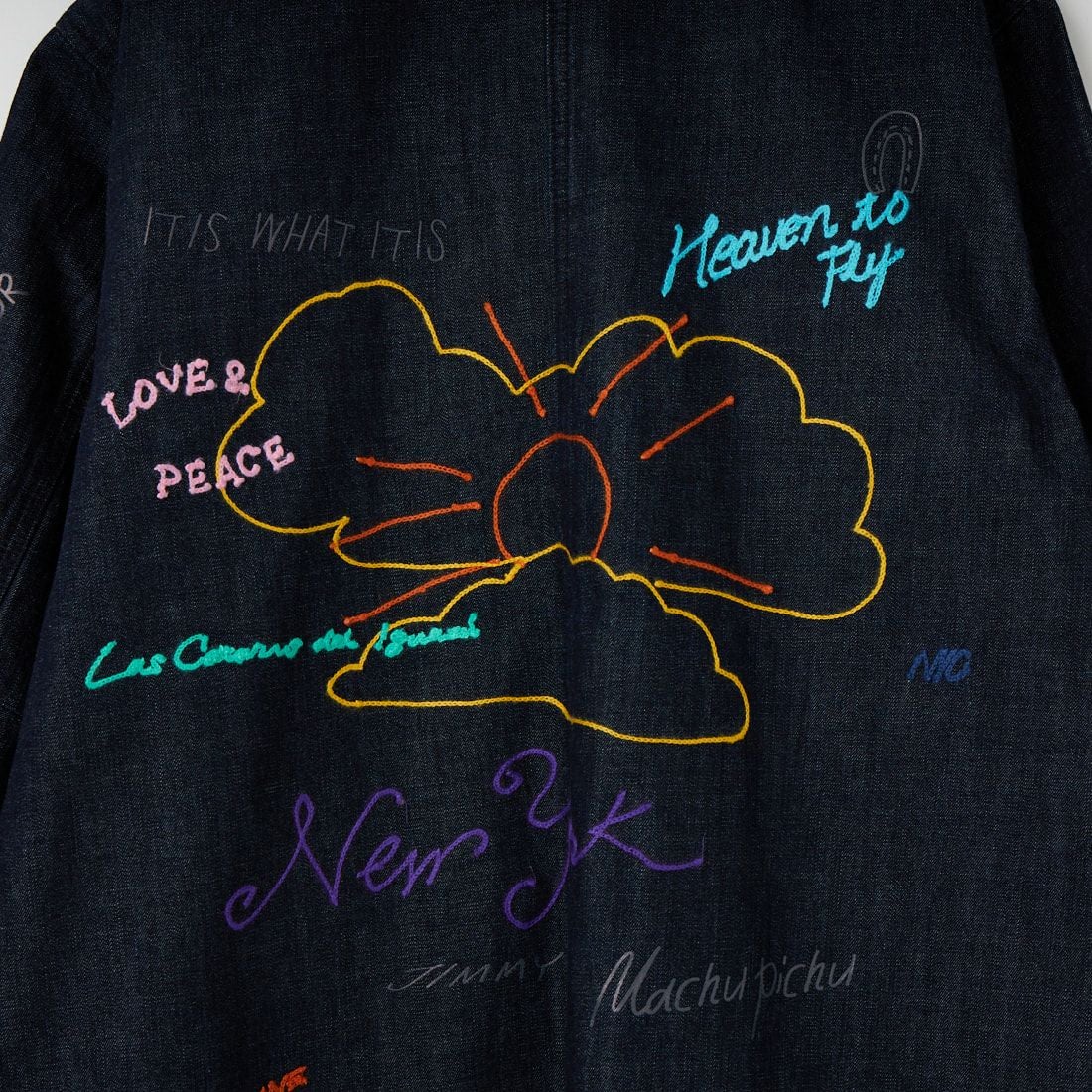 HELLO CALIF [ハローカリフ] デニムファティーグジャケット [661020] NAVY