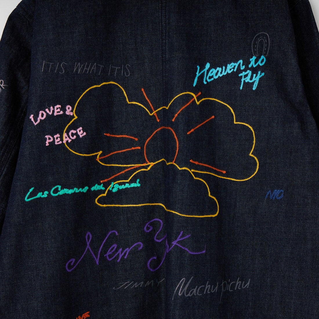 HELLO CALIF [ハローカリフ] デニムファティーグジャケット [661020] NAVY