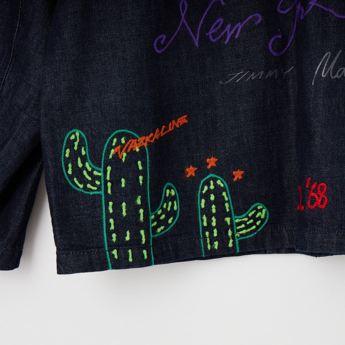 HELLO CALIF [ハローカリフ] デニムファティーグジャケット [661020] NAVY