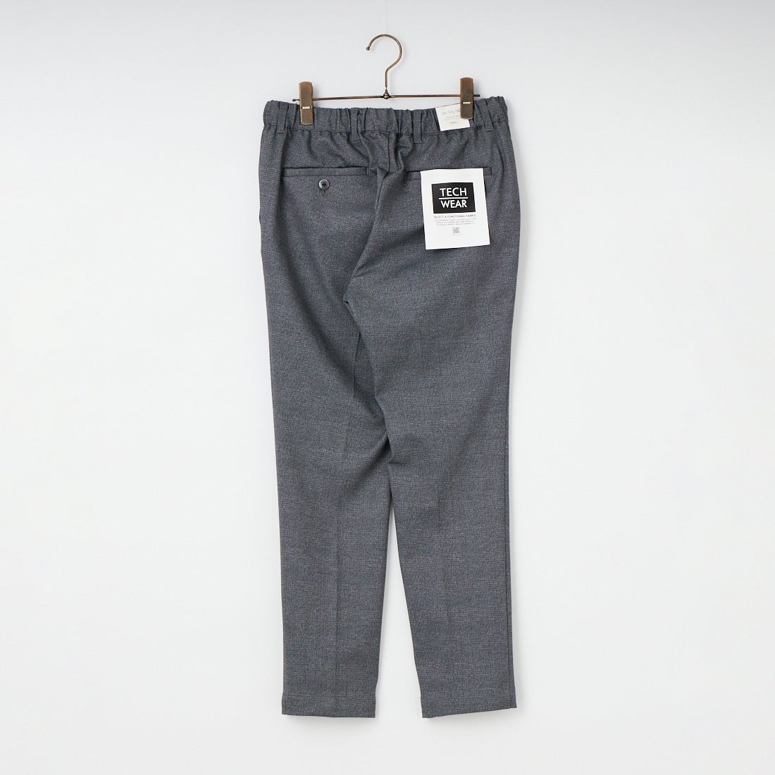 Jeans Factory Clothes [ジーンズファクトリークローズ] テックポンチ 1Pイージースラックス [JFC-262-001] 4G.CHK