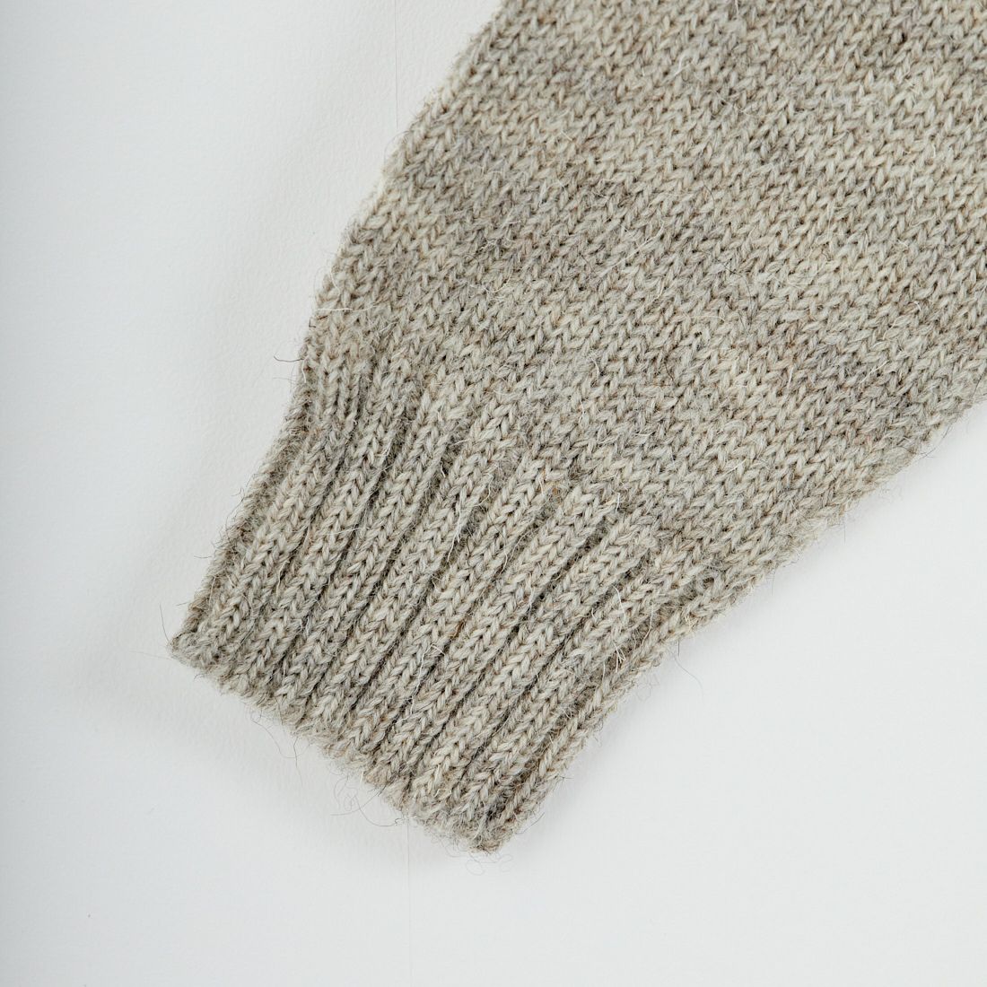 MARS KNITWEAR [マーズニットウェア] ブリティッシュウール フェアアイルセーター [MA242BW13031] 11 LT.GRAY