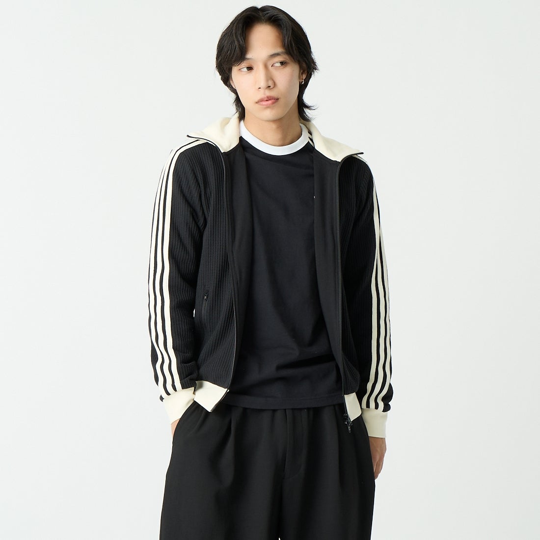 JW0110&&モデル身長：179cm 着用サイズ：M&&