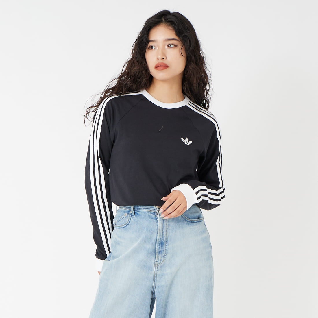 adidas Originals [アディダス オリジナルス] スリーストライプス ロングスリーブTシャツ [MCE70]
