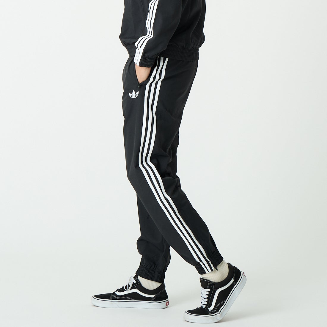 adidas Originals [アディダス オリジナルス] ファイヤーバード ウーブントラックパンツ [WX565] KE1371 &&モデル身長：179cm 着用サイズ：M&&