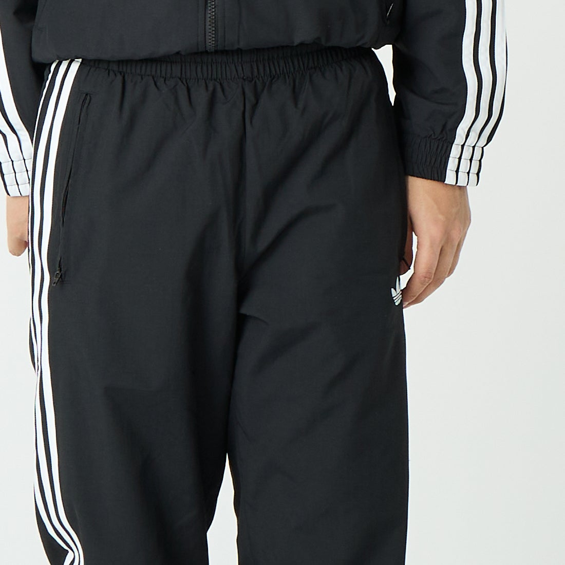 adidas Originals [アディダス オリジナルス] ファイヤーバード ウーブントラックパンツ [WX565] KE1371 &&モデル身長：179cm 着用サイズ：M&&