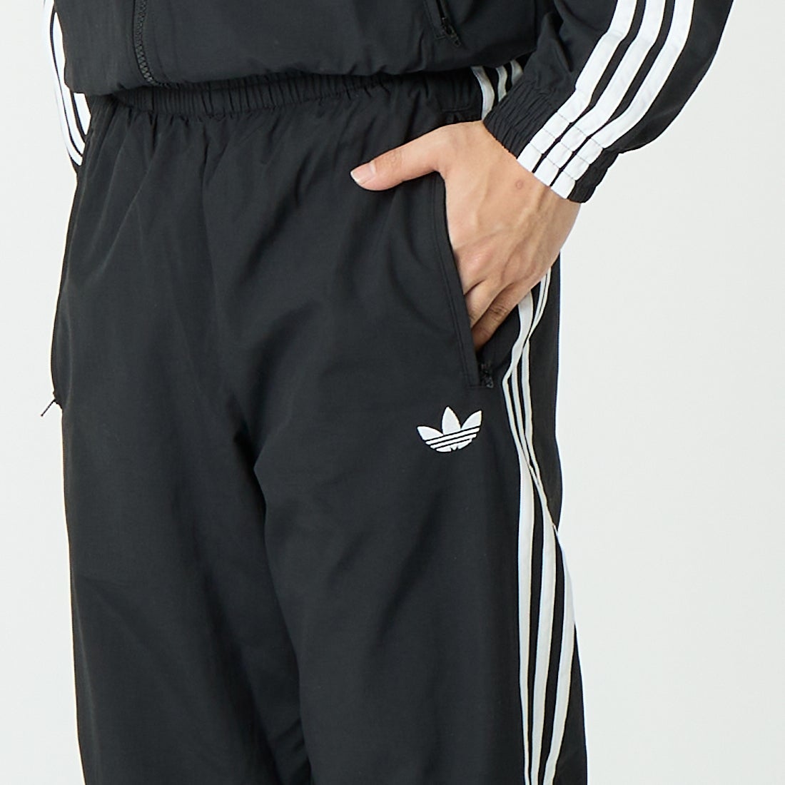adidas Originals [アディダス オリジナルス] ファイヤーバード ウーブントラックパンツ [WX565] KE1371 &&モデル身長：179cm 着用サイズ：M&&