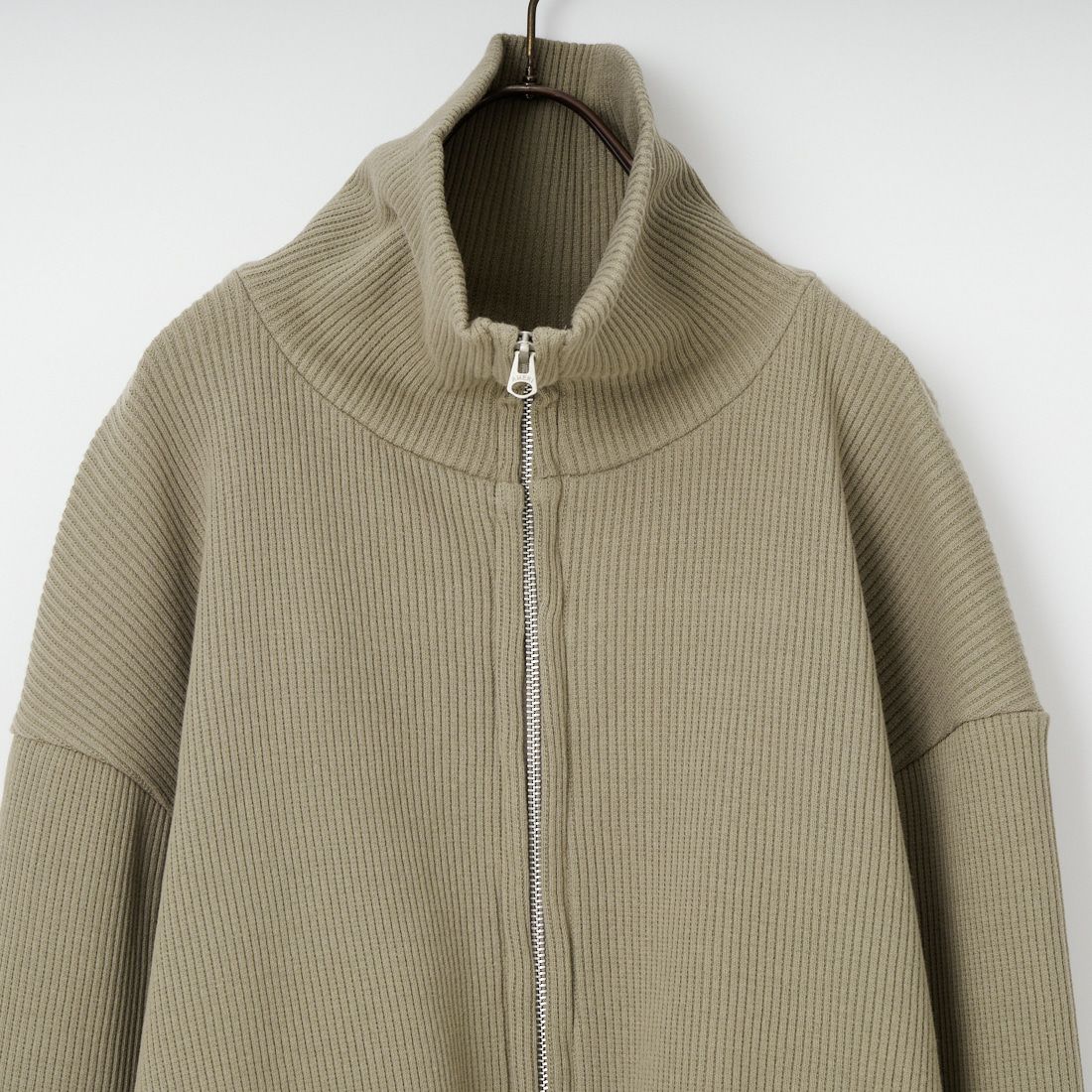 Americana [アメリカーナ] ヴィンテージリブ クロップドブルゾン [BRF-790A] ｸﾞﾚｰｼﾞｭ