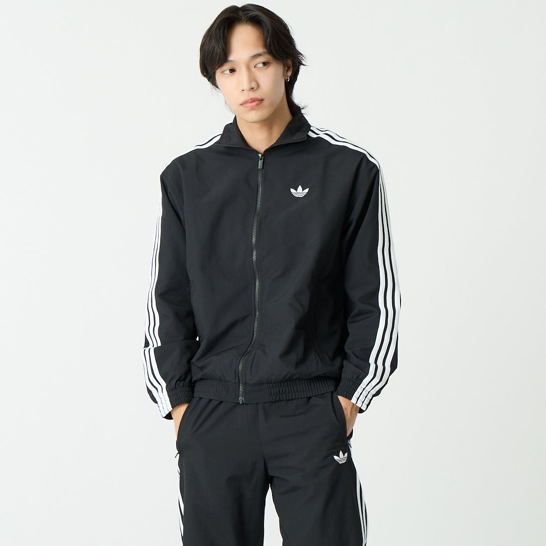 adidas Originals [アディダス オリジナルス] ファイアーバード ウーブントラックトップ [WU458] KE1366 &&モデル身長：179cm 着用サイズ：M&&