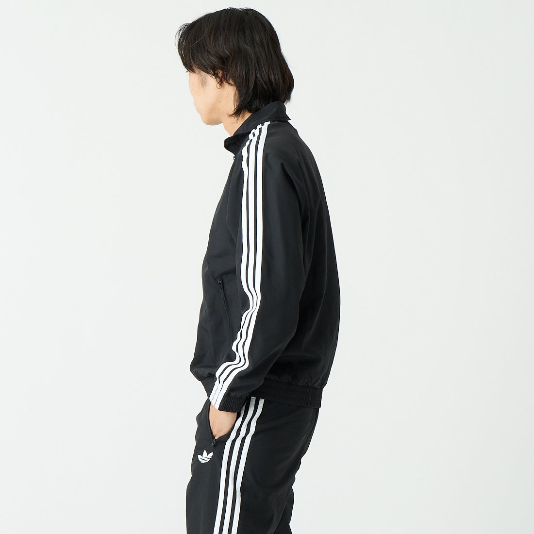 adidas Originals [アディダス オリジナルス] ファイアーバード ウーブントラックトップ [WU458] KE1366 &&モデル身長：179cm 着用サイズ：M&&