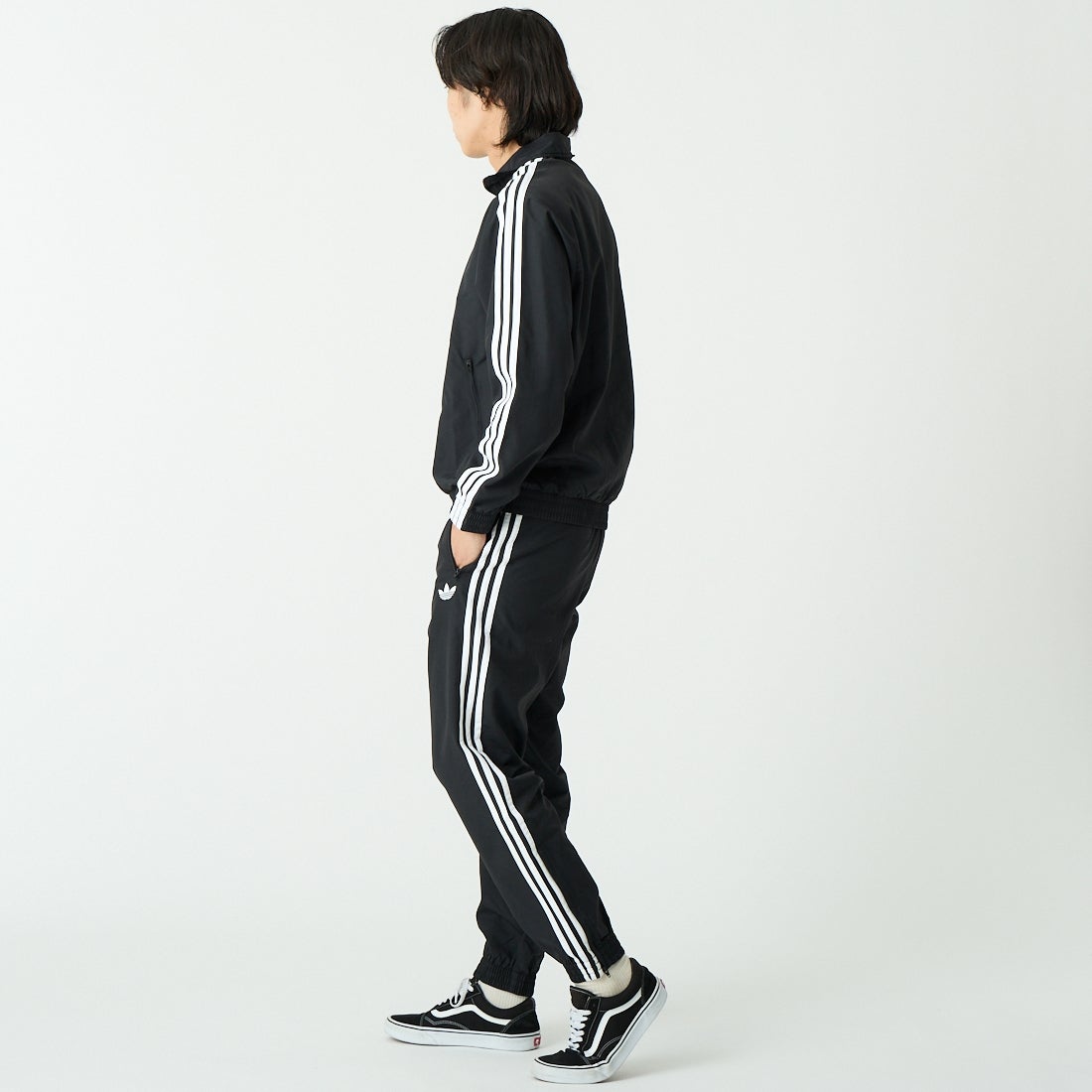 adidas Originals [アディダス オリジナルス] ファイアーバード ウーブントラックトップ [WU458] KE1366 &&モデル身長：179cm 着用サイズ：M&&
