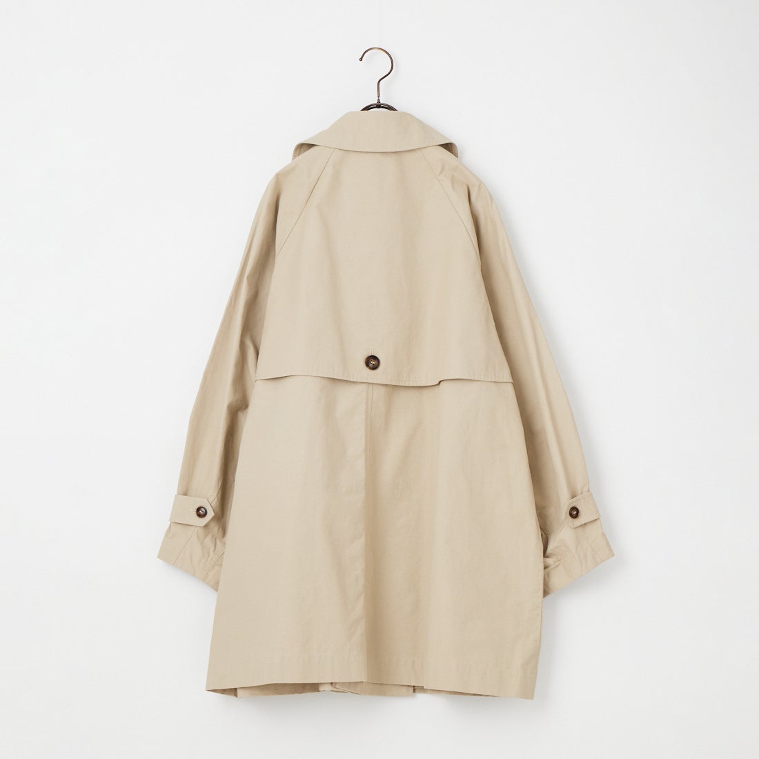 CLOCHE [クロシェ] ミドル丈トレンチコート [61284504] ﾍﾞｰｼﾞｭ