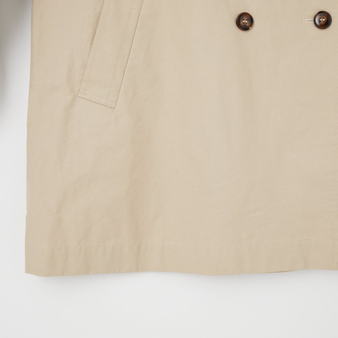 CLOCHE [クロシェ] ミドル丈トレンチコート [61284504] ﾍﾞｰｼﾞｭ