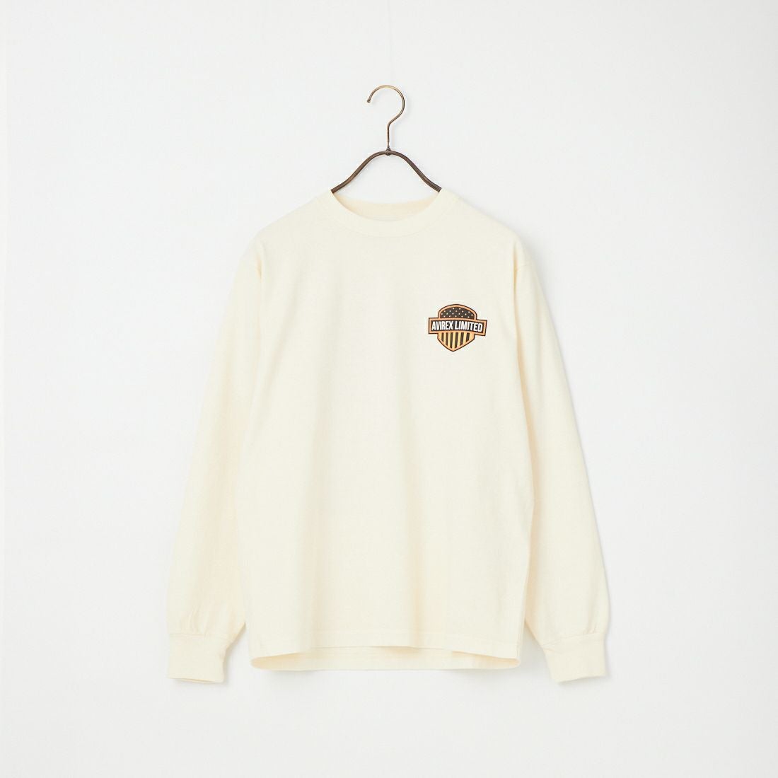 AVIREX [アヴィレックス] イーグルロングスリーブTシャツ [7836130003] 033 OFF WH