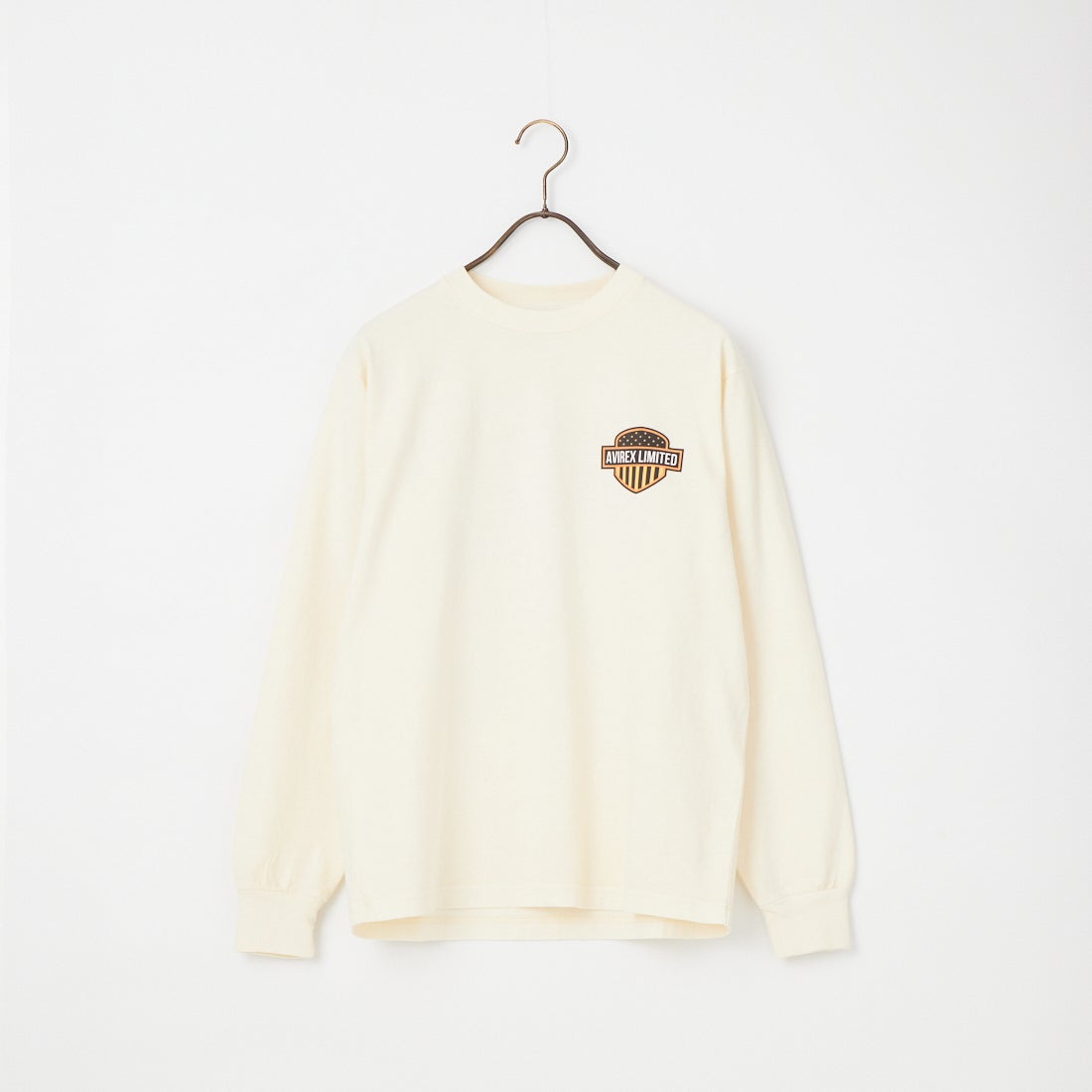 AVIREX [アヴィレックス] イーグルロングスリーブTシャツ [7836130003] 033 OFF WH