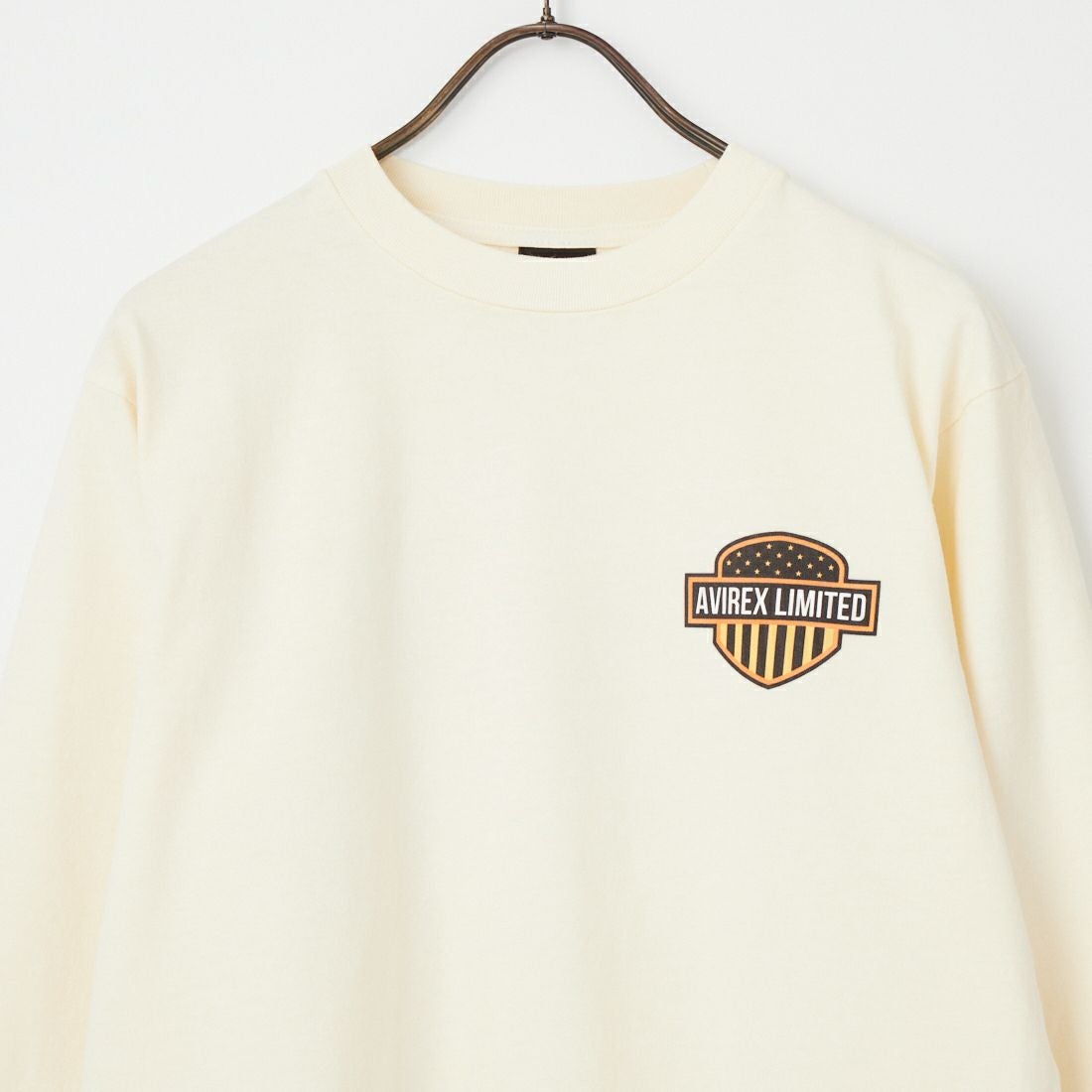 AVIREX [アヴィレックス] イーグルロングスリーブTシャツ [7836130003] 033 OFF WH