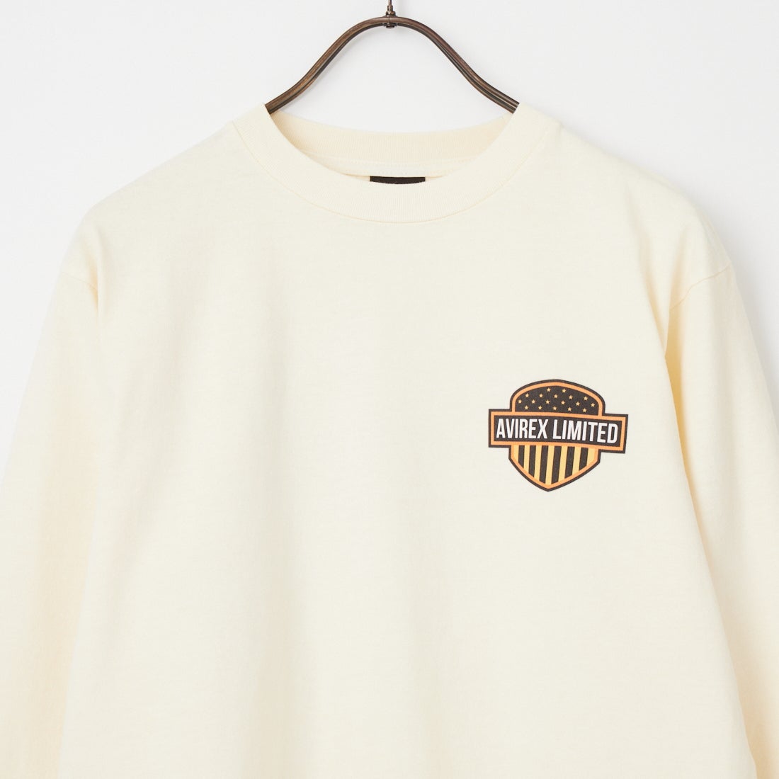 AVIREX [アヴィレックス] イーグルロングスリーブTシャツ [7836130003] 033 OFF WH