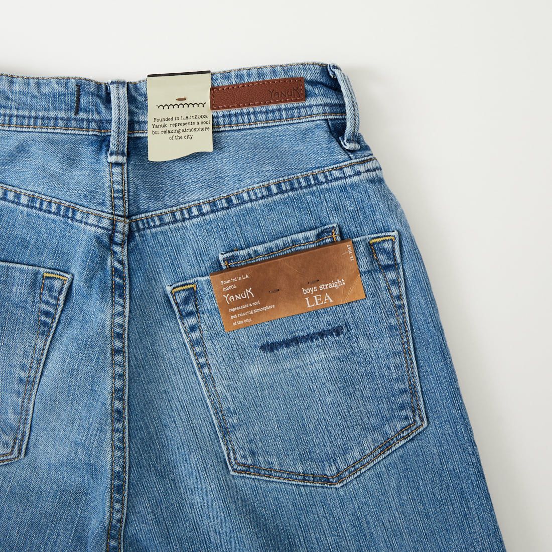 YANUK [ヤヌーク] ボーイズストレート LEA/レア [57151231] MSX