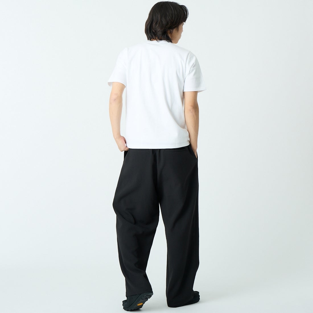 YANUK [ヤヌーク] YYYYYYY Tシャツ [57261901] WSX &&モデル身長：179cm 着用サイズ：M&&