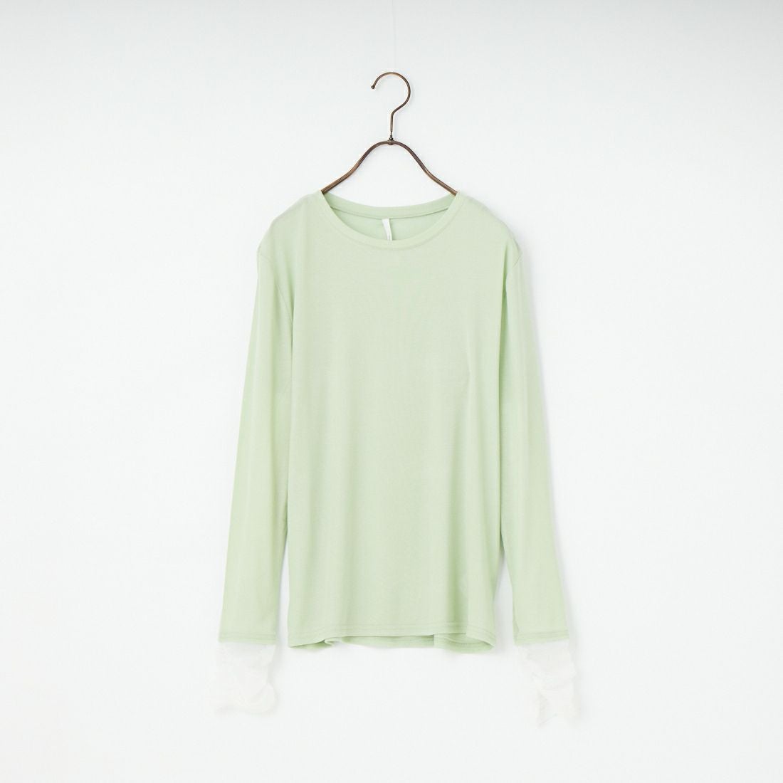 DIGNITE COLLIER [ディニテコリエ] 袖シャーリングプルオーバー [80267005] 061 ﾐﾝﾄｸﾞﾘ