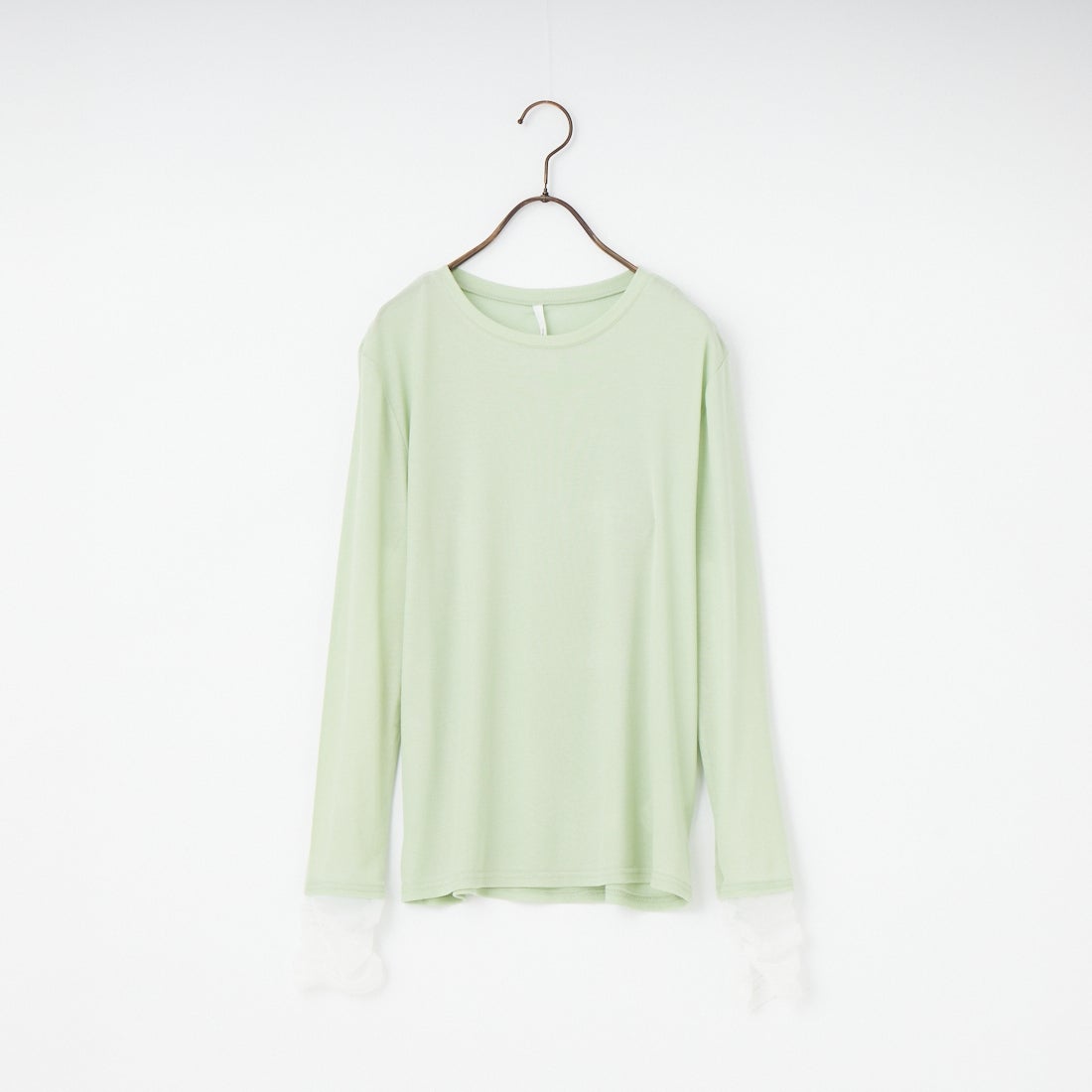 DIGNITE COLLIER [ディニテコリエ] 袖シャーリングプルオーバー [80267005] 061 ﾐﾝﾄｸﾞﾘ