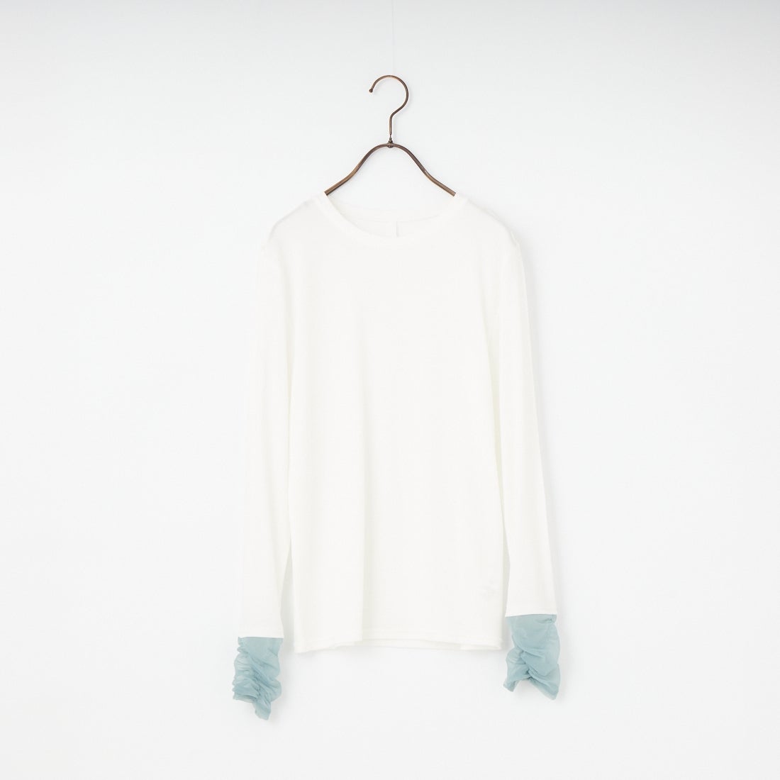 DIGNITE COLLIER [ディニテコリエ] 袖シャーリングプルオーバー [80267005] 031 ｵﾌﾎﾜｲﾄ